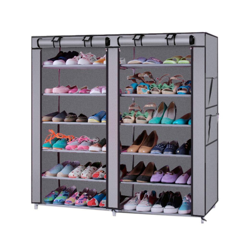 HCX Collapsible Double Dustproof And Damp-Proof Shoe Wardrobe Storage Organizer