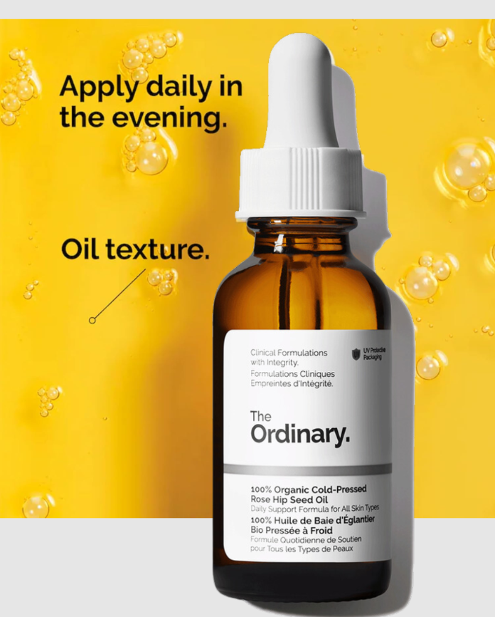 The Ordinary 100% Organic Cold-Pressed Rose Hip Seed Oil – 30ml