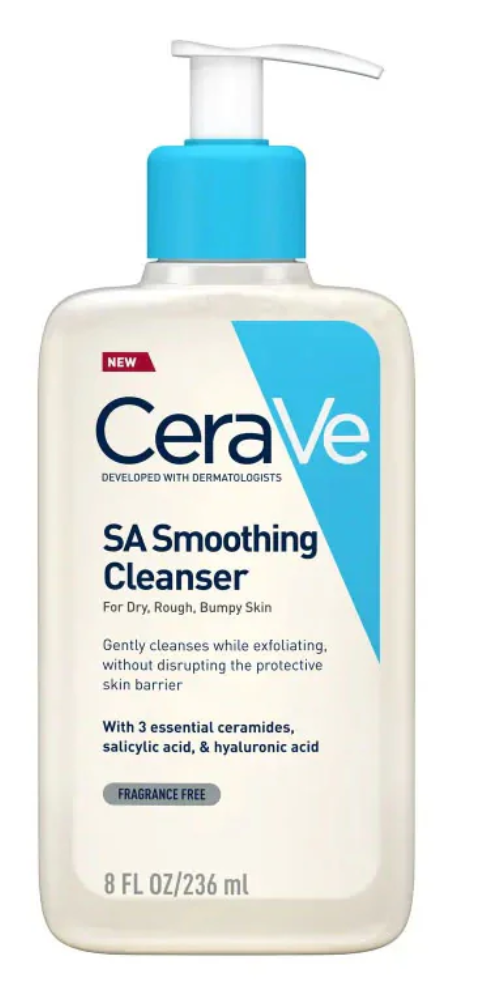 CeraVe- SA Smoothing Cleanser with Salicylic Acid, 236ml