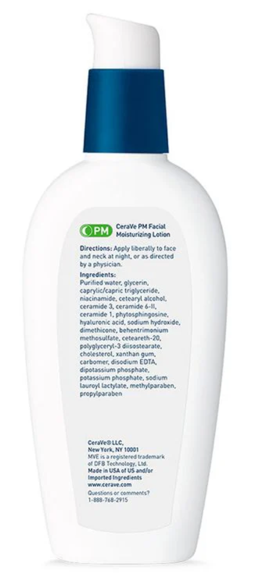 CeraVe- PM Facial Moisturizing Lotion 89ml