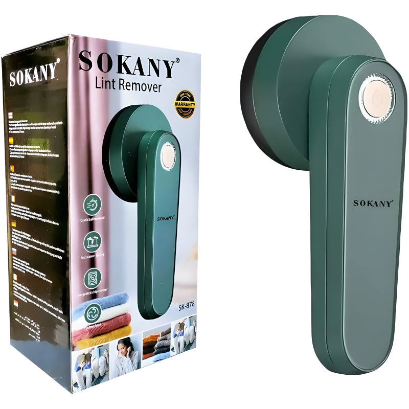Sokany Compact And Portable Mini Electric USB Rechargeable Lint Remover