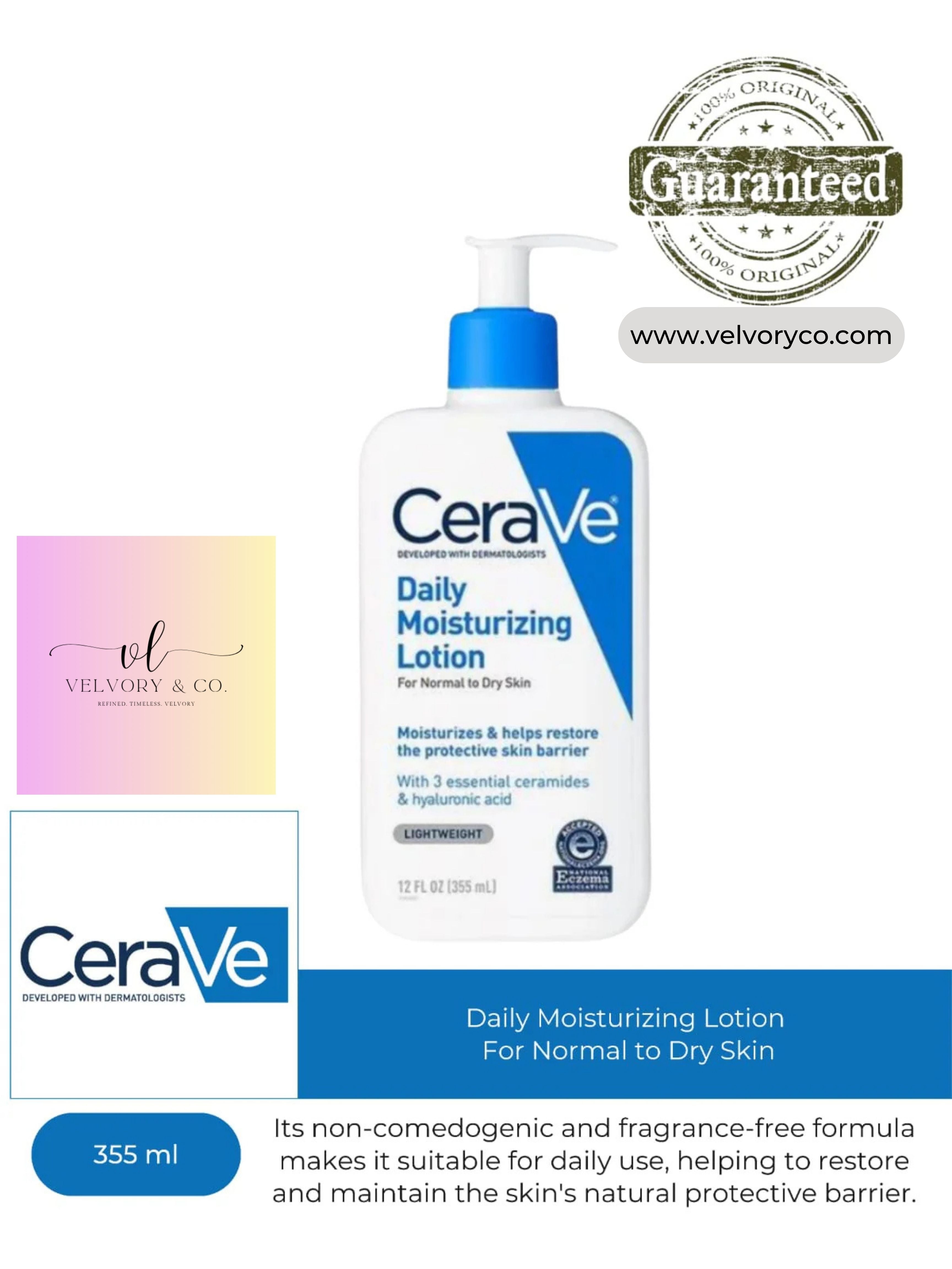 Daily Moisturizing Lotion – 355ml