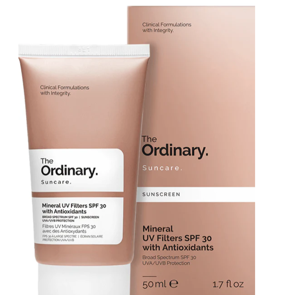 Ordinary Mineral UV Filters SPF 30 with Antioxidants