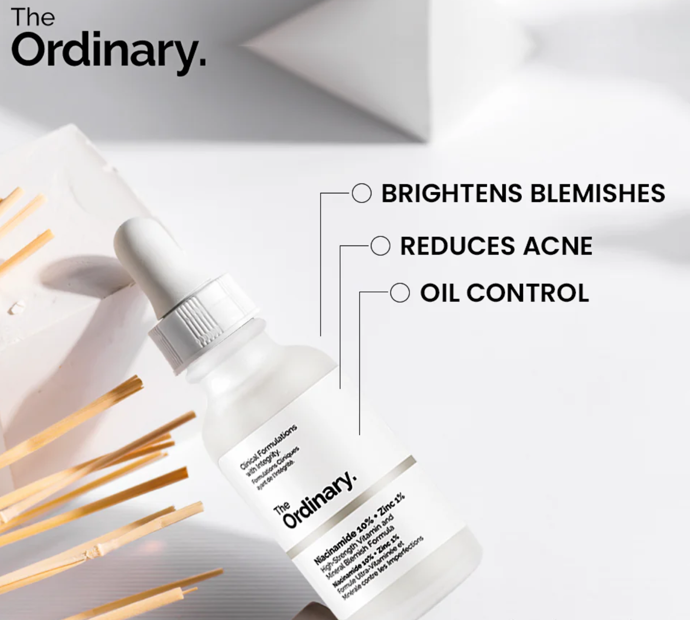 Ordinary Niacinamide 10% + Zinc 1% (Pack Of 2)