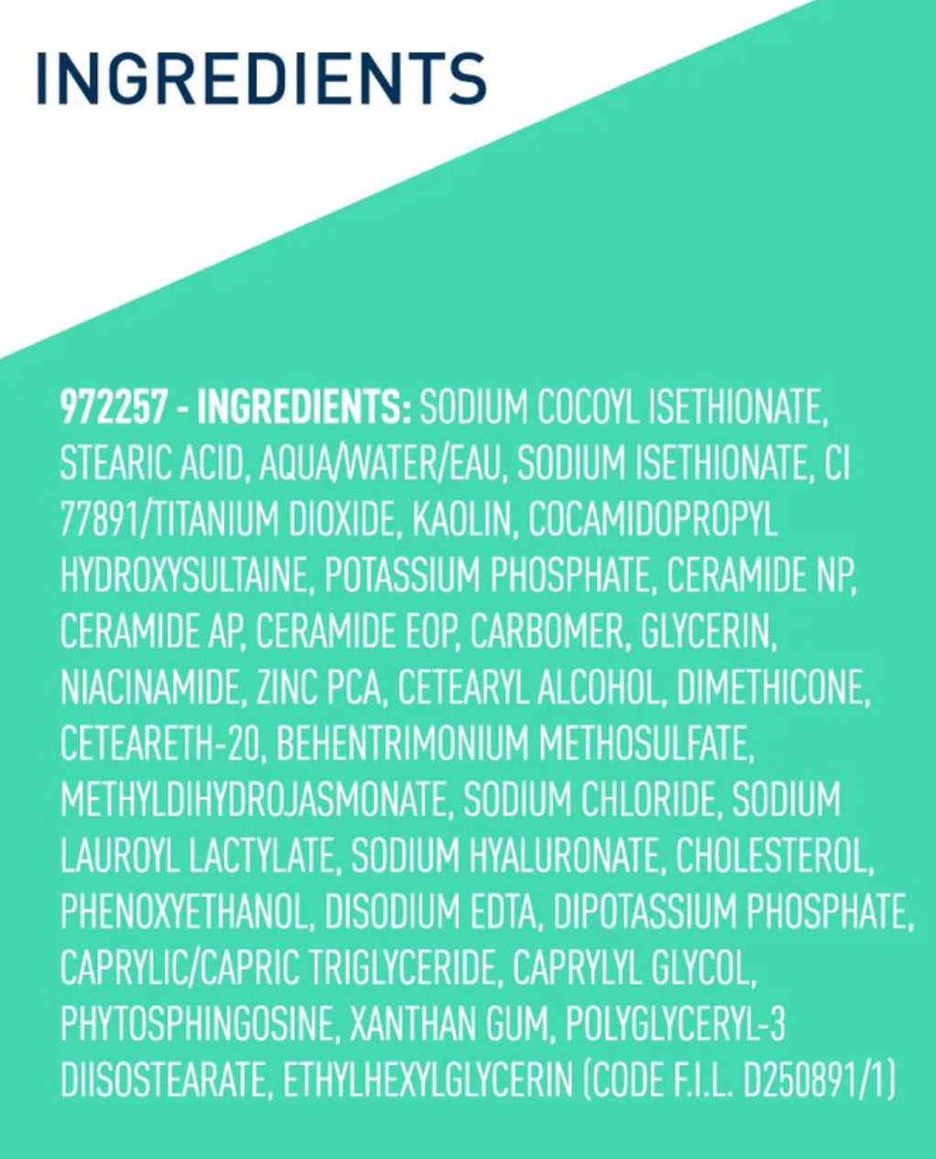 CeraVe - Foaming Cleanser bar 28g