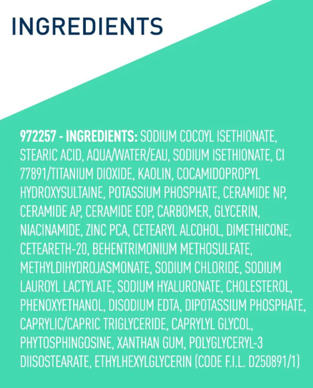 CeraVe - Foaming Cleanser bar 28g