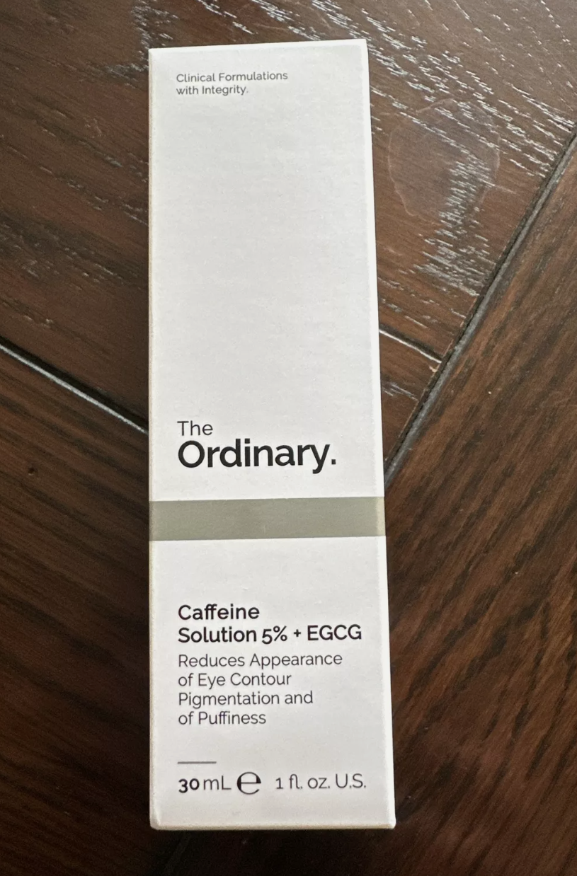 The Ordinary Face Serum Set! Caffeine Solution 5%+EGCG, Hyaluronic + Niacinamide