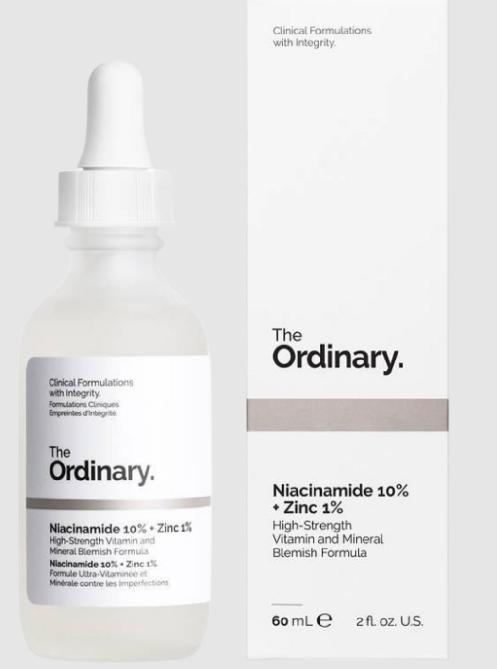 THE ORDINARY NIACINAMIDE 10% + ZINC 1% (60ML)