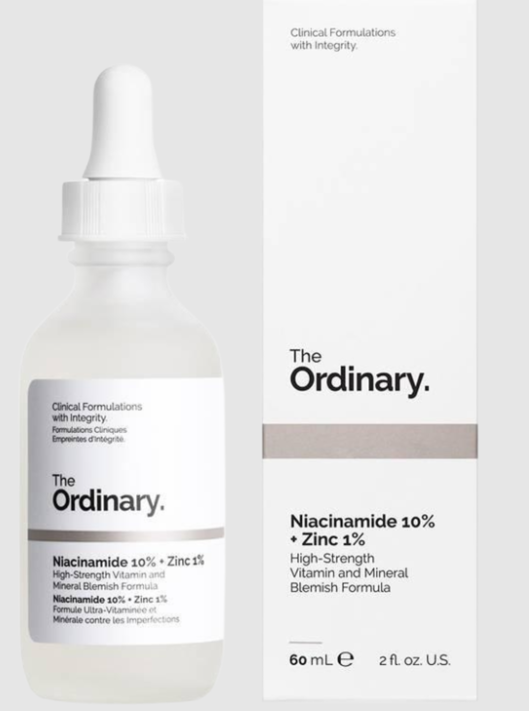 THE ORDINARY NIACINAMIDE 10% + ZINC 1% (60ML)