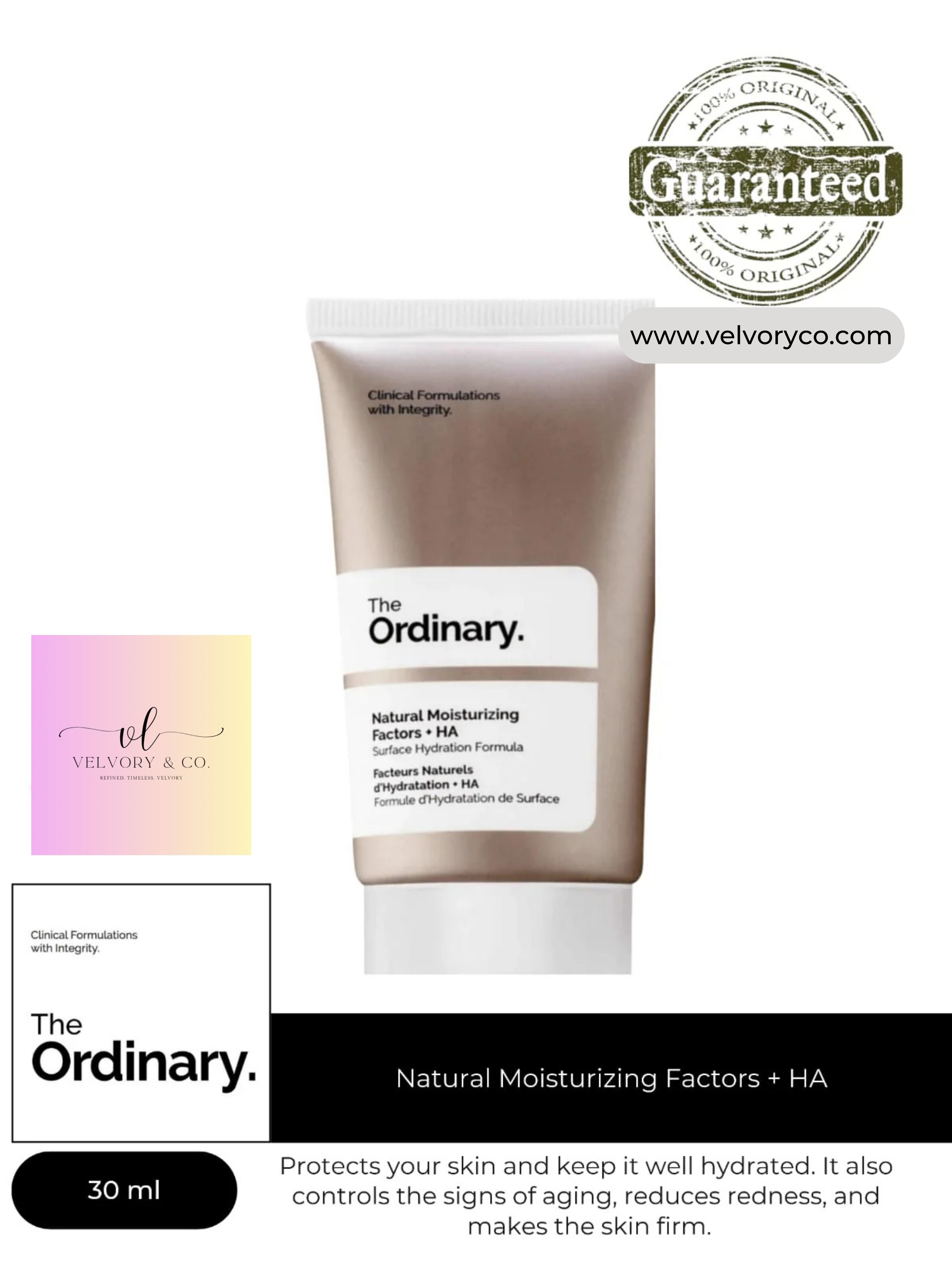 Ordinary Natural Moisturizing Factors + HA - 30ml