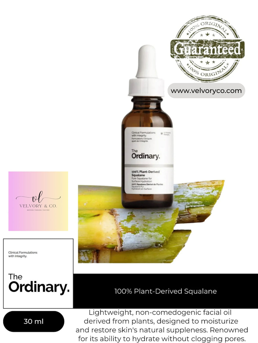 The Ordinary 100% Plant-Derived Squalane