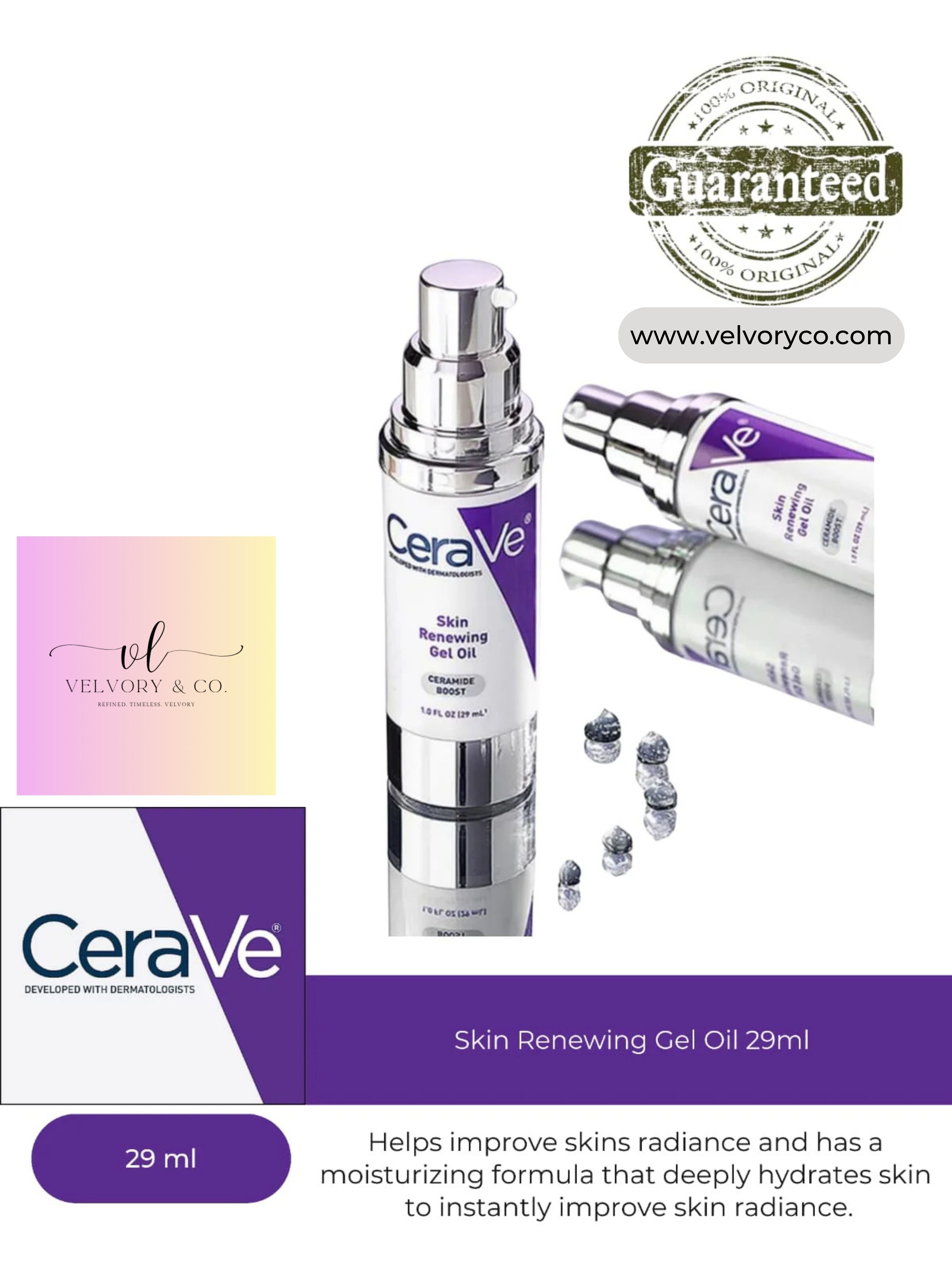 CeraVe- Skin Renewing Gel Oil 29ml