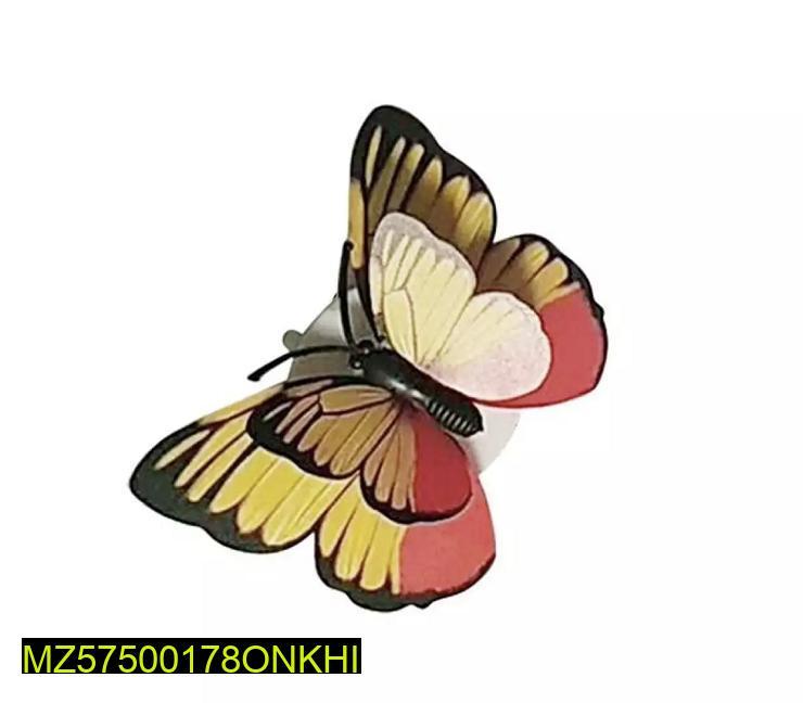 LED Butterfly Color Changing Light Lamp (6 Pieces)