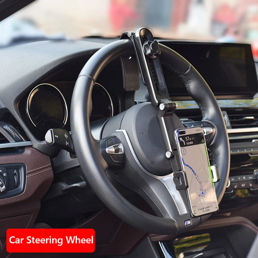 Universal Sun Visor Support 360° Car Cell Phone Holder