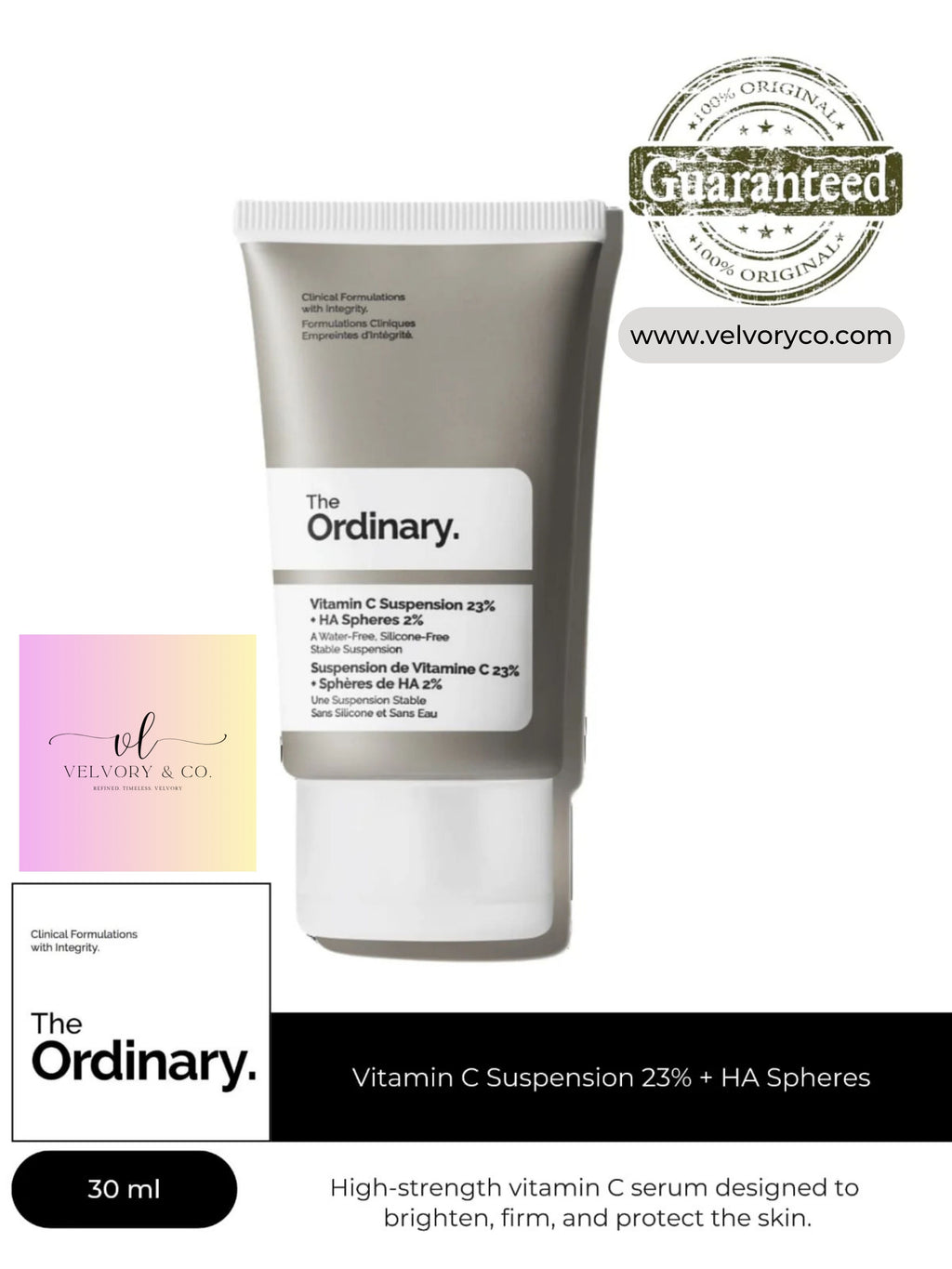 The Ordinary Vitamin C Suspension 23% + HA Spheres 30ml