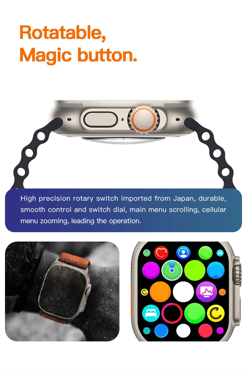 T800 Ultra Smartwatch Series 8