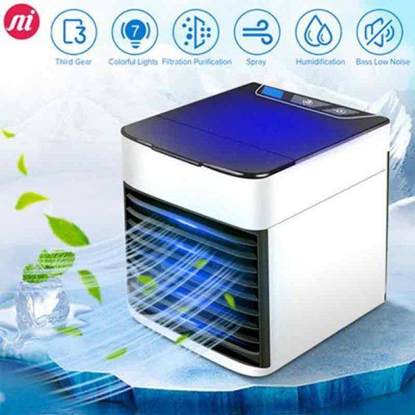 Arctic Air Ultra Portable Home Air Cooler | Portable Personal Air Conditioner-Mini Usb 3 In 1 Air Cooler