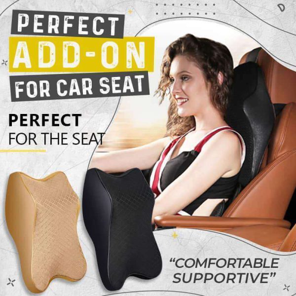 Car Seat Headrest Cushion Memory Foam Pillow Neck Support – Pillow Car Cushion