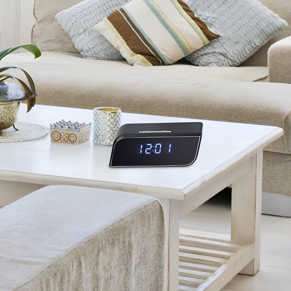 Hidden Digital Clock Camera Video Recorder |  T3 Wifi Table Clock Hd 1080p (High Quality)