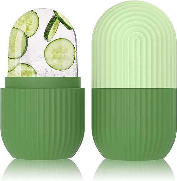 Silicone Cube Face Facial Ice Roller | Massage Face Roller | Frozen Facial Reusable Ice Face Roller Skincare Tool