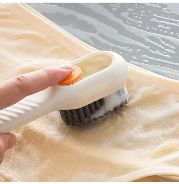 Soft Bristle Automatic Liquid Long Handle Cleaning Brush