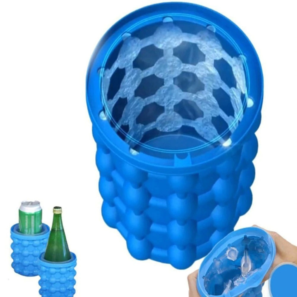 Silicone Ice Bucket, Ice Cube Genie, Ice Cube For Summer