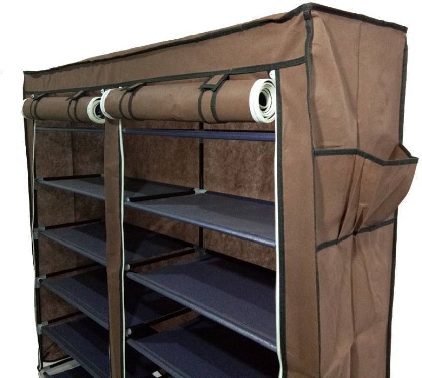 HCX Collapsible Double Dustproof And Damp-Proof Shoe Wardrobe Storage Organizer