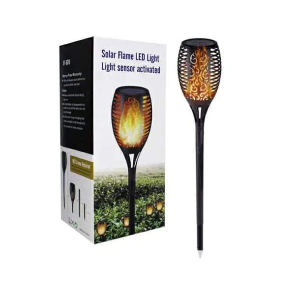 Solar Light With Flickering Flames For Outdoor (Solar - Automatic)